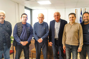 Εργαζόμενοι της ΔΕΥΑΗ συναντήθηκαν με τον δήμαρχο