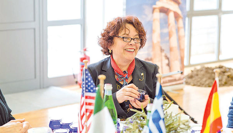 Η κ. Μαρία Κατσούλη