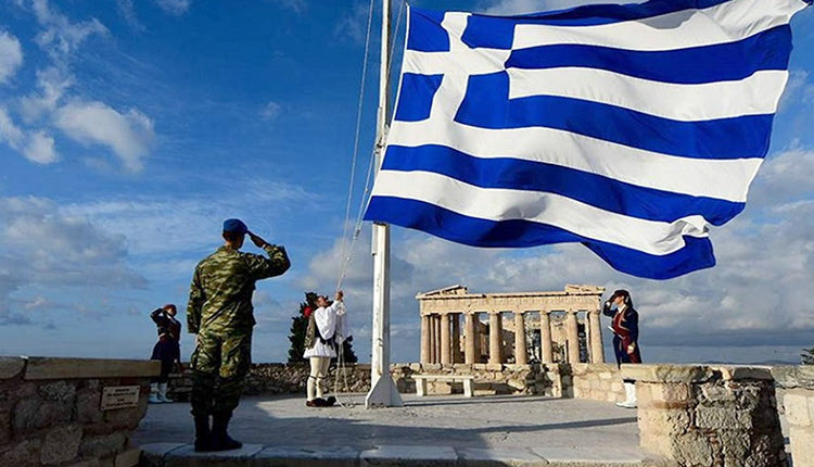 Οι δύο 
σημαίες