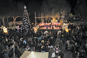 φωταγωγηση δεντρου χριστουγεννα ηρακλειο 2023