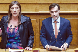 Δεν θέλει ούτε καν να τον βλέπει να κάθεται κάπου κοντά της τον βουλευτή Α’ Θεσσαλονίκης Μιχάλη Χουρδάκη η πρόεδρος της Πλεύσης Ελευθερίας Ζωή Κωνσταντοπούλου.