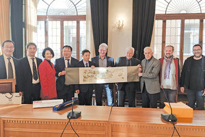 Από την επίσκεψη της αντιπροσωπείας στο Ηράκλειο