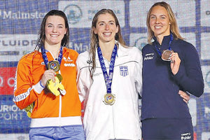 Στην κορυφή της Ευρώπης ανέβηκε η Χανιώτισσα Ντουντουνάκη