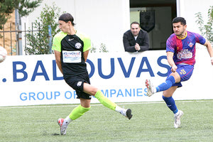 Ο Ρέγες πέτυχε το πρώτο γκολ του Αλμυρού στο χθεσινό ντέρμπι με τον ΑΟΑΝ