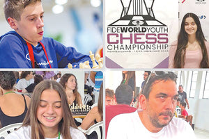 Οι αθλητές του ΣΟΗ που πήραν μέρος στα παγκόσμια ατομικά με τον εθνικό προπονητή