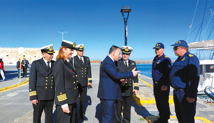 Με τα στελέχη του Λ.Σ. συνομίλησε ο κ. Παππάς