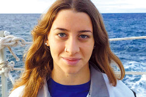 Η Κάλλια Κανόγκα που συμμετείχε στο Παγκόσμιο Κύπελλο Ανοιχτής Θάλασσας