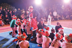 Εντυπωσιακή η φωταγώγηση στο Αρκαλοχώρι