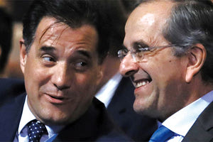 Αντιμεταναστευτικό παραλήρημα Σαμαρά και ήπια απάντηση Γεωργιάδη