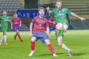 Φάση από το παιχνίδι του Γιούχτα στη Ρόδο