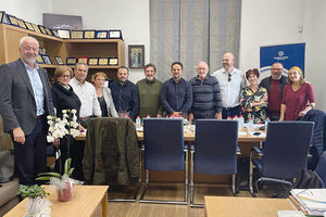 Οικονομική Επιτροπή της Περιφέρειας Κρήτης που έκανε μία από τις τελευταίες συνεδριάσεις αυτής της θητεία