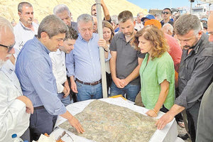 Προσωπικό στοίχημα θεωρεί την κατασκευή του έργου ο υπουργός Αγροτικής Ανάπτυξης και Τροφίμων Λευτέρης Αυγενάκης