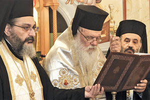 Ο Αρχιεπίσκοπος Αθηνών Ιερώνυμος