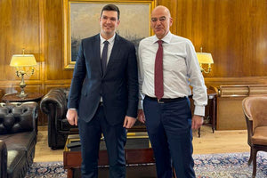 Από τη συνάντηση Δένδια και Μαρκογιαννάκη