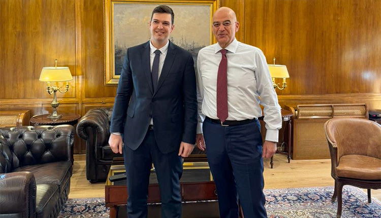 Από τη συνάντηση Δένδια και Μαρκογιαννάκη
