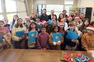 Είπαν τα κάλαντα στον Δήμαρχο Μινώα Πεδιάδας