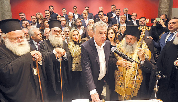 Τους βασικούς άξονες προτεραιοτήτων περιέγραψε στην ομιλία του ο Σταύρος Αρναουτάκης