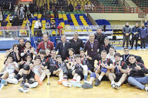 Το Παγκρήτιο πρωτάθλημα κατέκτησε το Αρκάδι στην κατηγορία των εφήβων