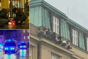 Συγκλονισμένος ο κόσμος από το μακελειό στην Πράγα