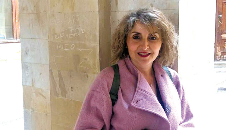 Η κα Δ. Συγγελάκη