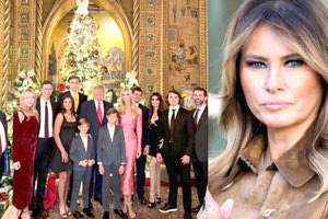 Μία έκπληξη περίμενε όσους είδαν την χριστουγεννιάτικη φωτογραφία της οικογένειας του Ντόναλντ Τραμπ, καθώς απουσίαζε η πρώην πρώτη κυρία των ΗΠΑ Μελάνια Τραμπ.