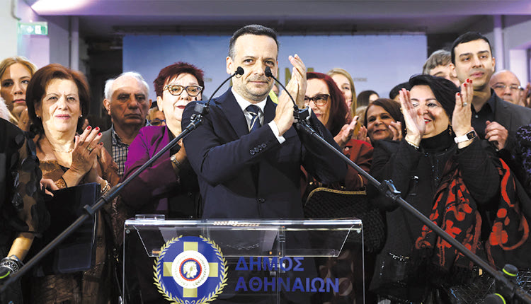 Ορκίστηκε χθες και ο δήμαρχος Αθηναίων Χάρης Δούκας