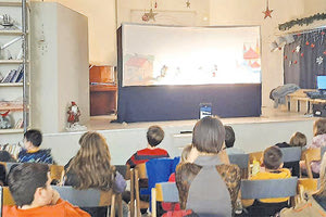 Παράσταση Καραγκιόζη από το ΚΕΘΕΑ ΑΡΙΑΔΝΗ για τα παιδιά των Παιδικών Χωριών SOS