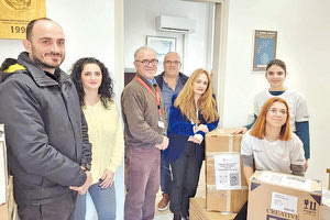 Πλούσια δράση της εθελοντικής ομάδας του Πανεπιστημίου Κρήτης "Νοιάζομαι και Δρω"