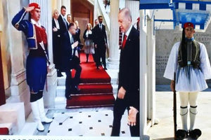 Όταν ο Δημητρός από τ’ Ανώγεια υποδέχονταν τον Ερντογάν