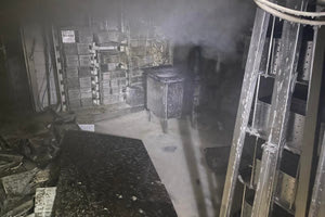 Φωτιά σε τυροκομείο στα Βορίζια.