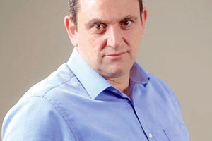 Ο αντιδήμαρχος  κοινωνικής πολιτικής ο Γιώργος Τσαγκαράκης