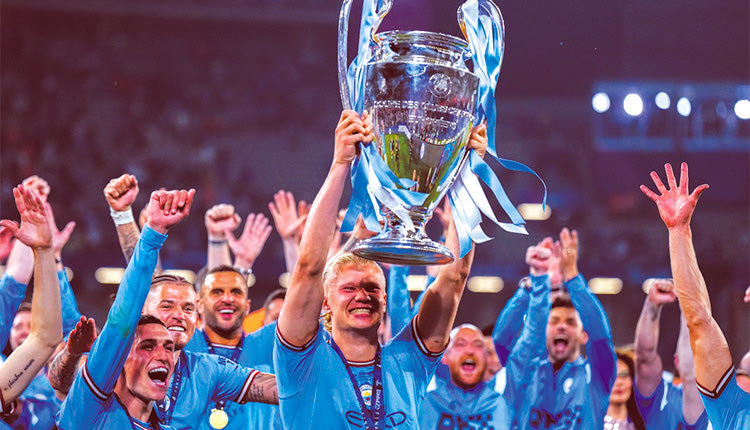 ΠρωταθλήτριαΕυρώπης για πρώτη φορά η Μάντσεστερ Σίτι