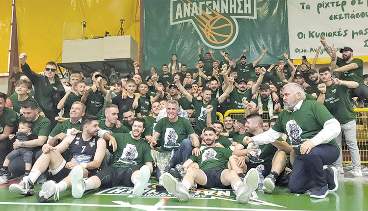 Στη Β΄Εθνική ανέβηκε η Αναγέννηση