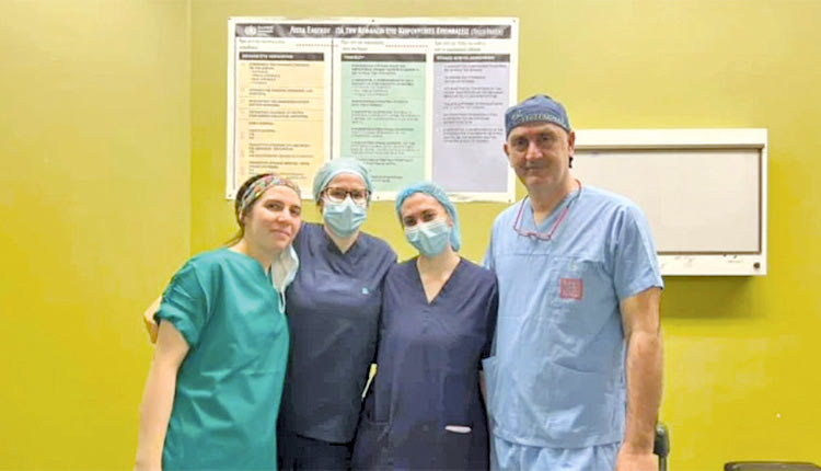 Η ομάδα της ΩΡΛ του ΠΑΓΝΗ 