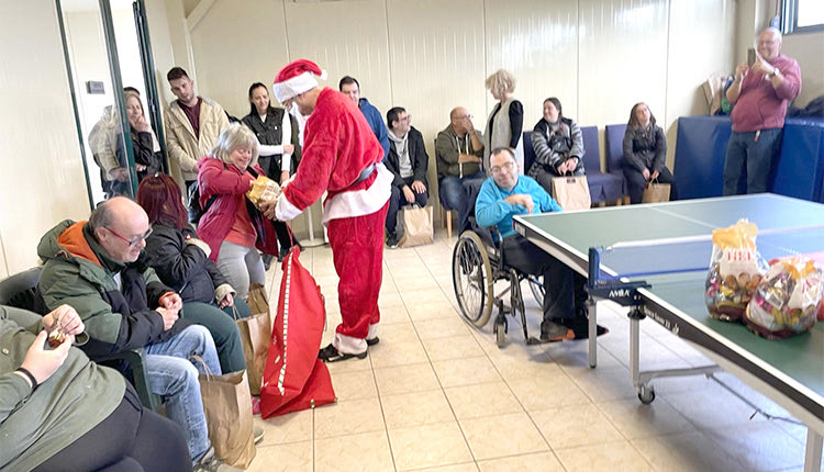 Ο Ροταριανός Όμιλος Ηρακλείου “Ελ Γκρέκο” με τον Άγιο Βασίλη στην “Ζωοδόχο Πηγή” 