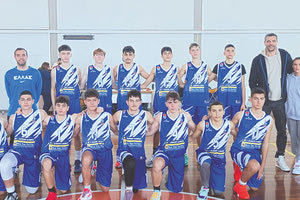 `Η μικτή ομάδα U15 της ΕΚΑΣΚ που βρίσκεται στην Αθήνα