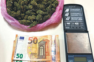 Ο 25χρονος είχε περισσότερα από 100 gr κάνναβης