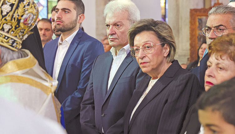 Στην τελετή αγιασμού των υδάτων βρέθηκε και ο δήμαρχος Αλέξης Καλοκαιρινός