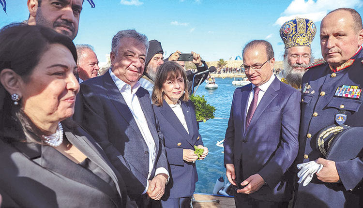 Στο Ρέθυμνο βρέθηκε η Πρόεδρος της ΔημοκρατίαςΚατερίνα Σακελλαροπούλου