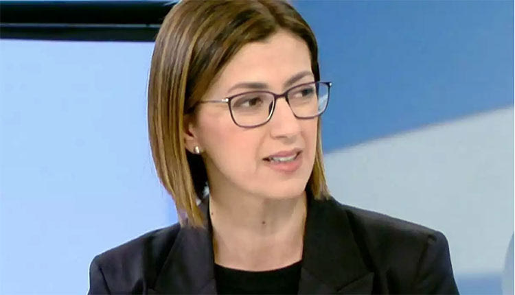 Η κ. Ειρήνη Αγαπηδάκη