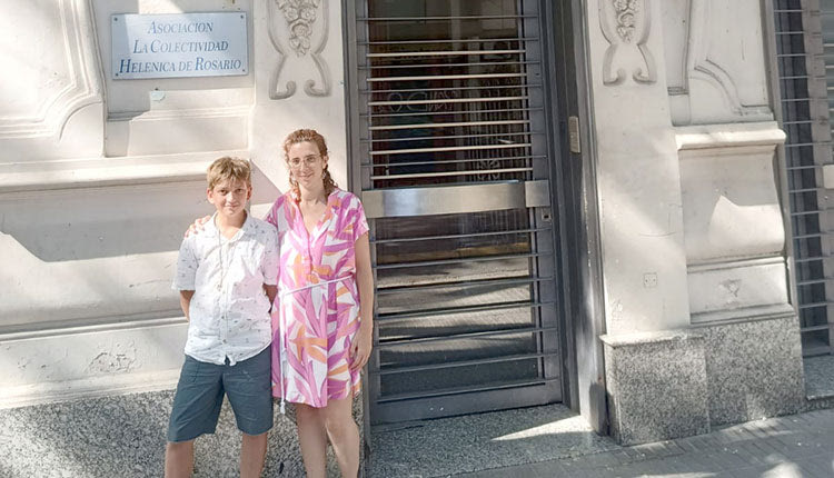 Έξω από το κέντρο της ελληνικής κοινότητας του Ροσάριο