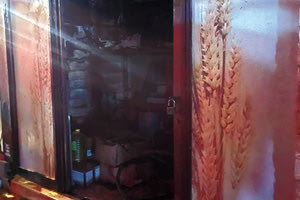 Πολλές ζημιές υπέστη ο φούρνος στο Τυμπάκι