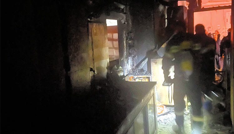 ΦΩΤΙΑ 
Μεγάλες ζημιές σε φούρνο του Τυμπακίου 