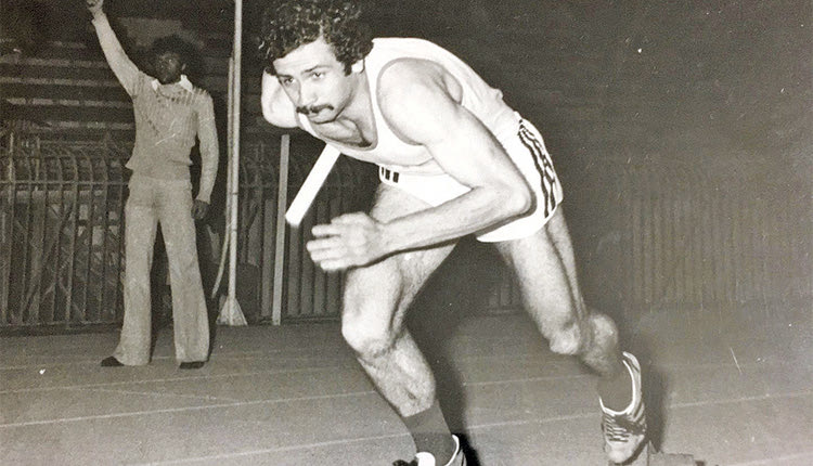 Ο Μάρκος Καλούδης 
όταν ήταν 
αθλητής
 του ΠΑΟ 
το 1975