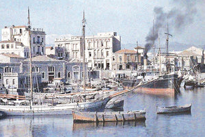 ΦΩΤΟΗΜΕΡΑΣ: ΤΟ ΛΙΜΑΝΙ του Ηρακλείου το 1930. Φωτογραφία Maynard Owen Williams.