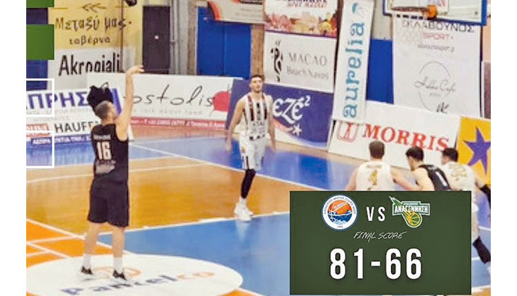 Με… εναλλακτικό τεχνικό δίδυμο πήγε στη Νάξο η Αναγέννηση γ