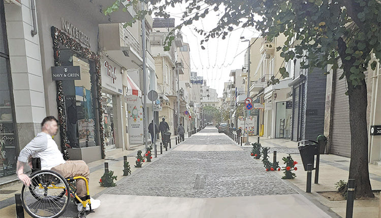 βισκαδουρακης; Ως πολίτης, απευθυνόμενος προς τον νέο Αντιδήμαρχο Τεχνικών Έργων Ηρακλείου, θέλω να επισημάνω ένα πρόβλημα που έχει προκύψει στους καινούριους δρόμους (Δικαιοσύνης, μικρή Έβανς, 1821), 