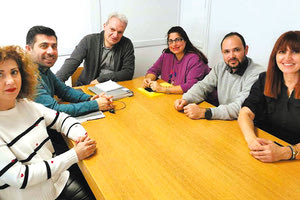 Συνάντηση του δημάρχου Ηρακλείου με αντιπροσωπεία του Δ.Σ. του Συλλόγου Εκπαιδευτικών Π.Ε. «Δ. Θεοτοκόπουλος»