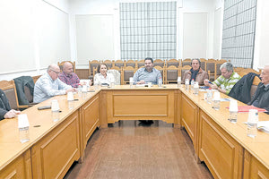 Από τη συνάντηση με τους εκπροσώπους του ΓΕΩΤΕΕ