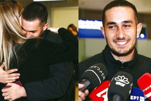 Με ζεστές αγκαλιές και χαμόγελα ανακούφισης, υποδέχθηκε η οικογένεια και οι δικοί του άνθρωποι, τον 19χρονο δόκιμο πλοίαρχο του πλοίου St. Nikolas, που καταλήφθηκε από τον Ιρανικό στρατό, στην είσοδο – έξοδο των στενών του Ορμούζ.